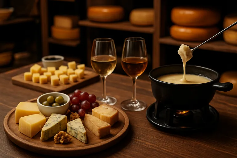 Populaire opties: kaasbar, proeverij en fondue