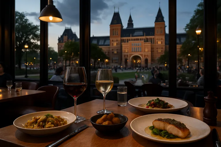 Populaire restaurants museumplein en museumkwartier amsterdam