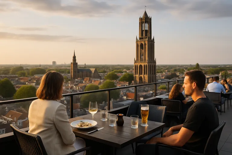 Rooftop restaurant VS utrecht rooftop bar