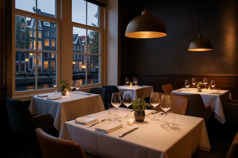 Sterrenrestaurants in amsterdam: fine dining met karakter en klasse