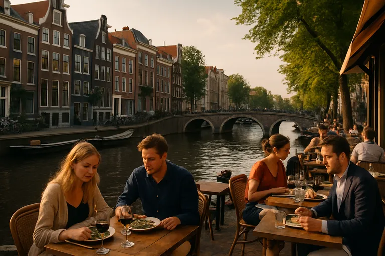 Dineren in amsterdam centrum: van gezellige eetcafés tot toprestaurants