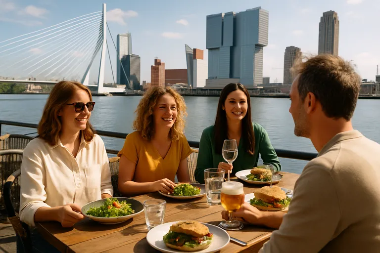 Lunchen, borrelen en buiten eten: zo plan je je bezoek