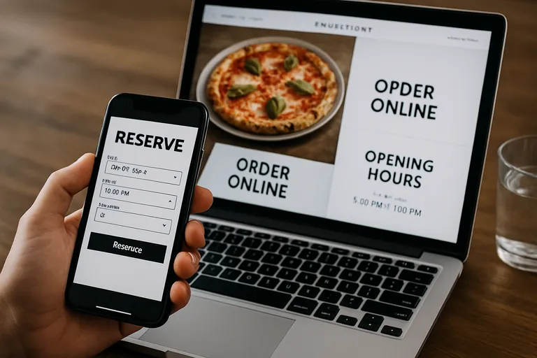 Praktisch geregeld: reserveren, bezorgen en openingstijden