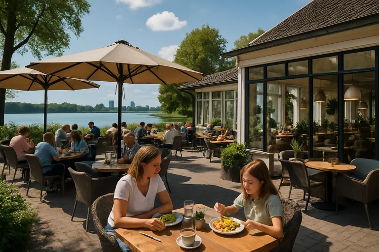 Smaak en sfeer uit alle windstreken bij de tuin aan de kralingse plas