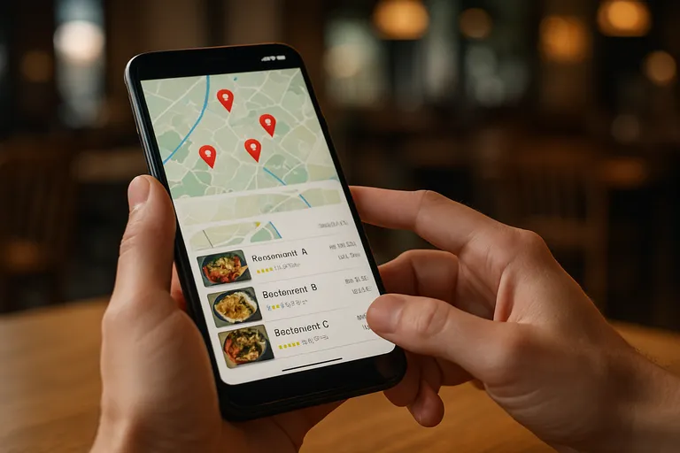 Zo vind je snel het beste restaurant in de omgeving